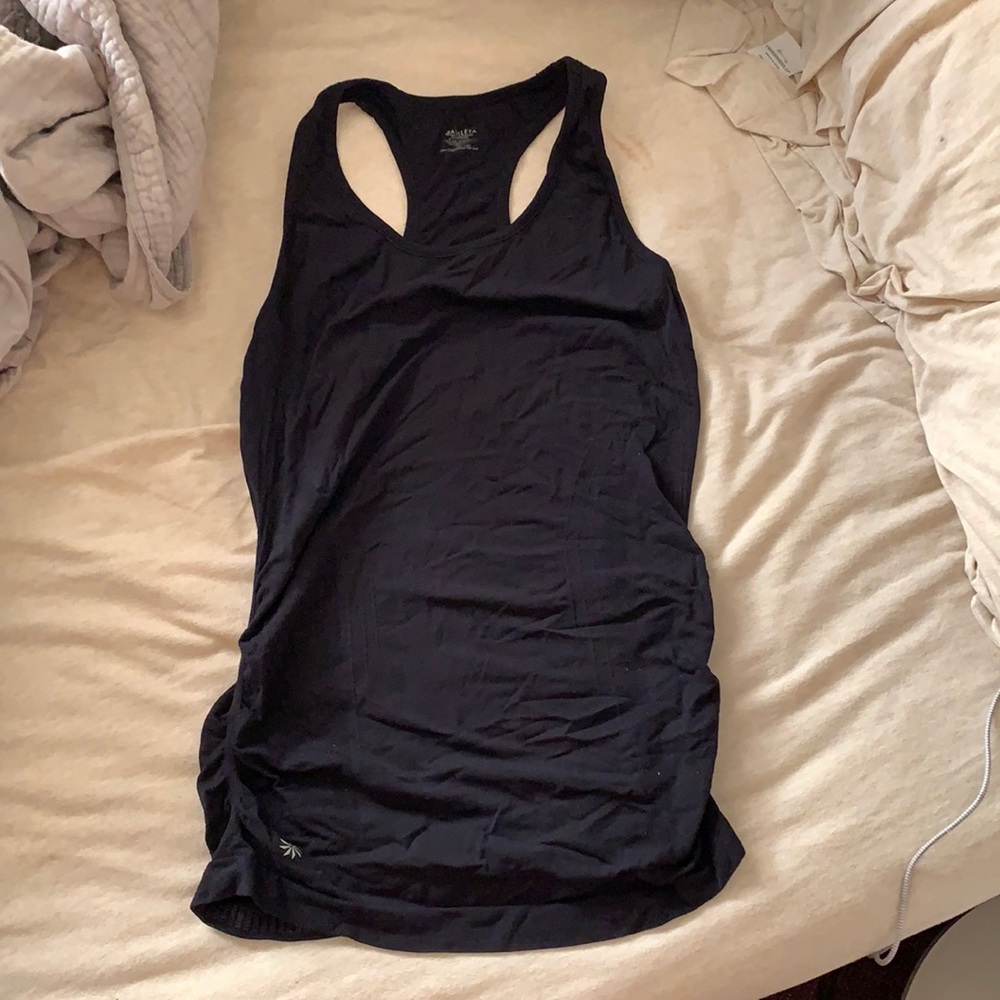 Athleta black athletic tank top